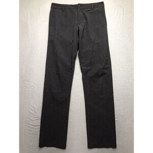 LINKSOUL Heritage Twill Chino Pants Men 32x34 Gray Golf Casual Stretch